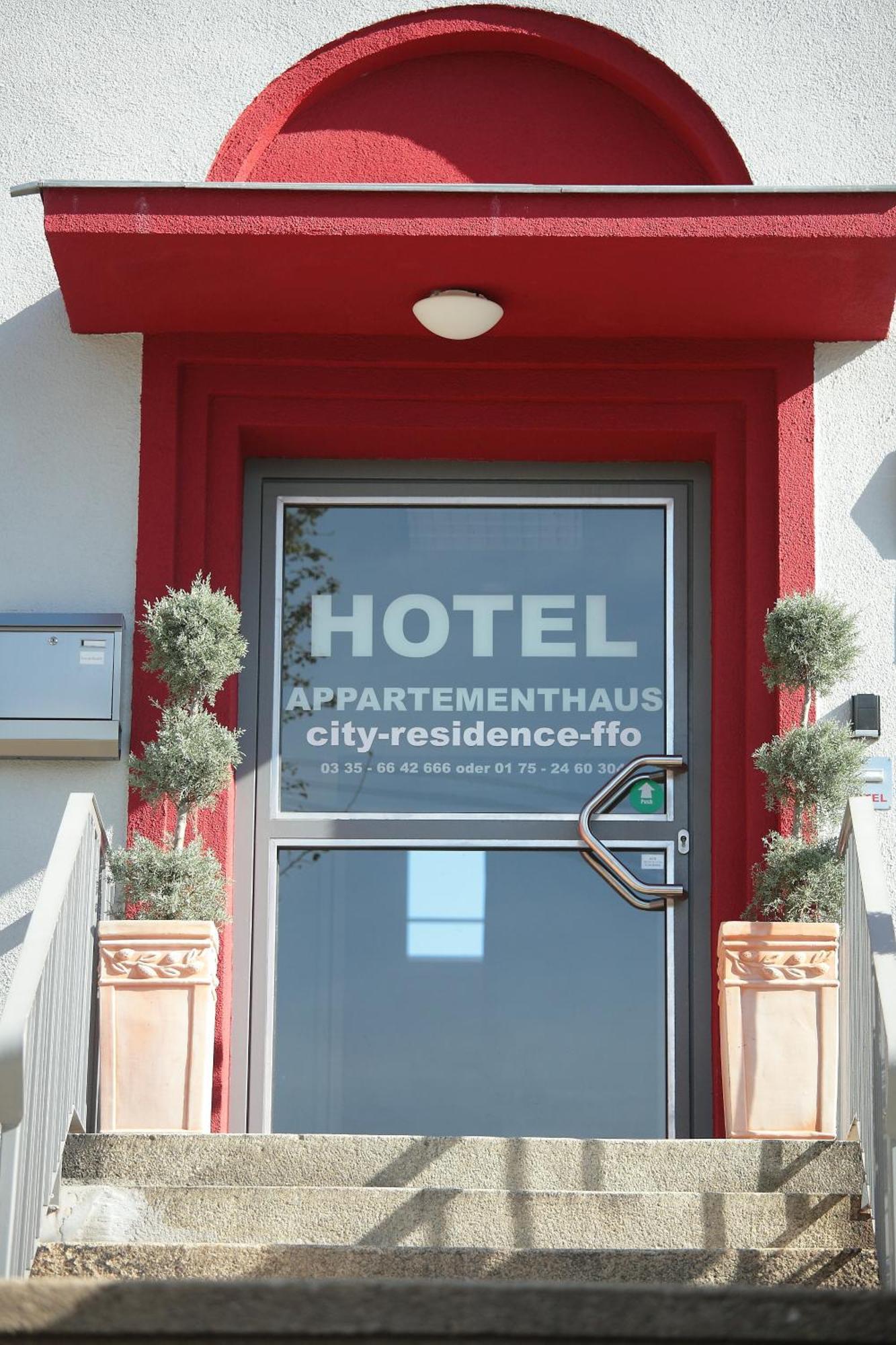 City Residence Hotel Frankfurt Oder Bahnhof Frankfurt an der Oder Exterior foto